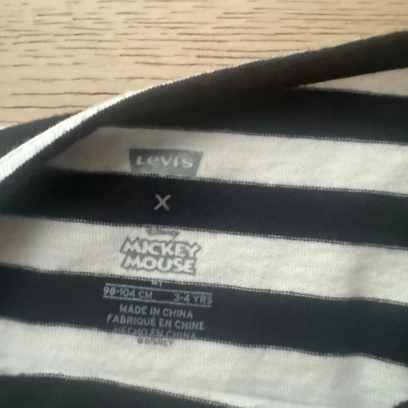 Levi’s Mickey Mouse long sleeve shirt with matching stretch pants - Picture 4 of 6